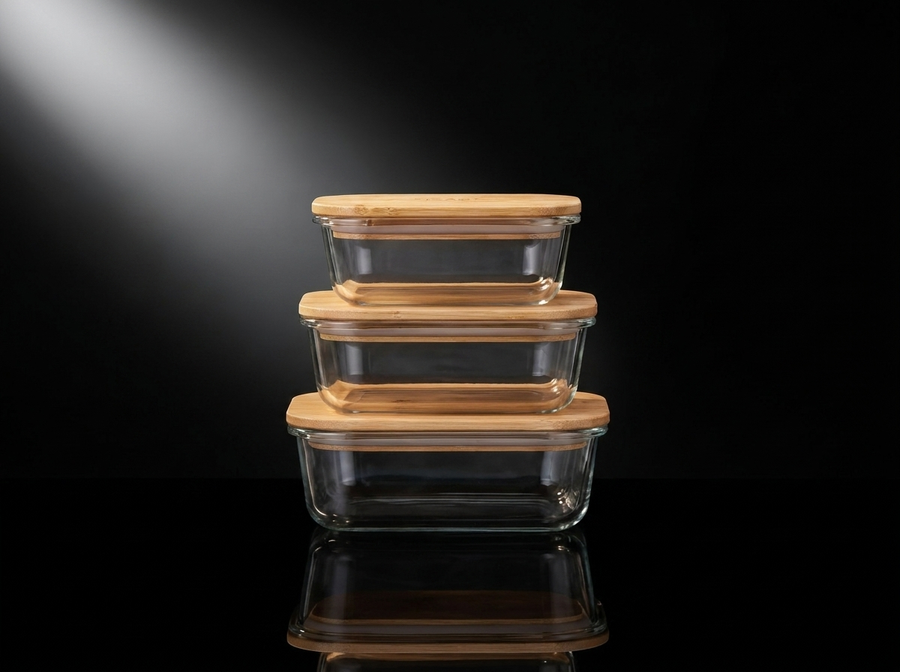 Recipientes de vidrio borosilicato TISARRT