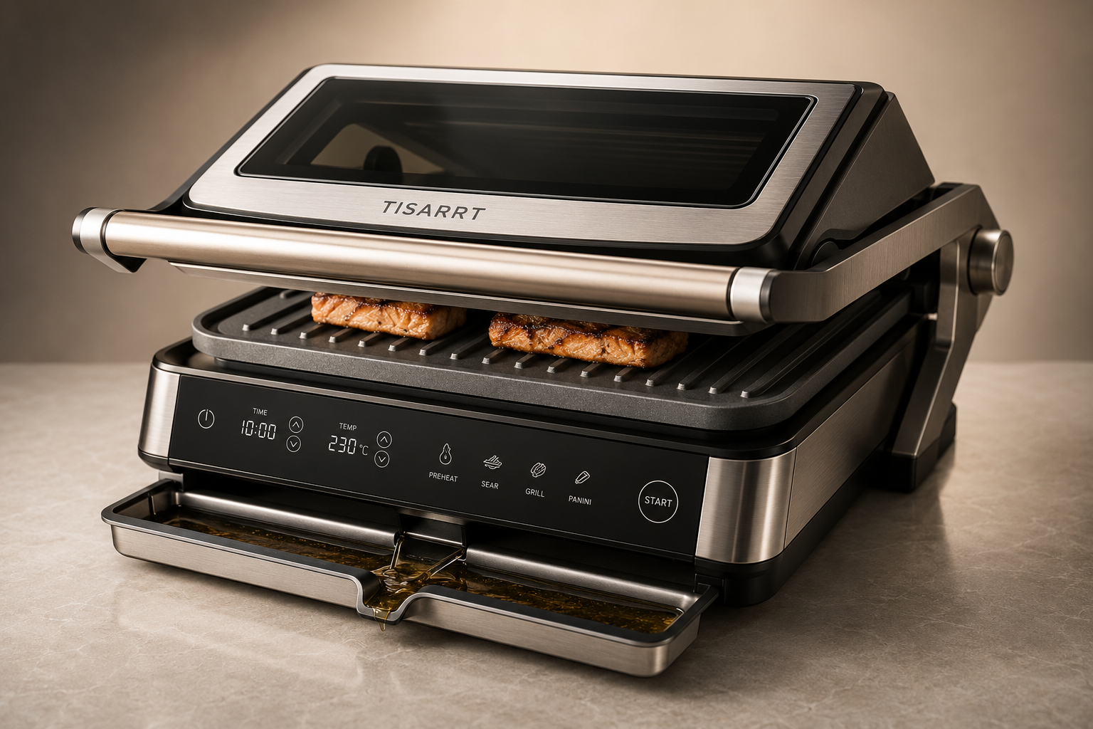 Grill de contacto inclinado TISARRT