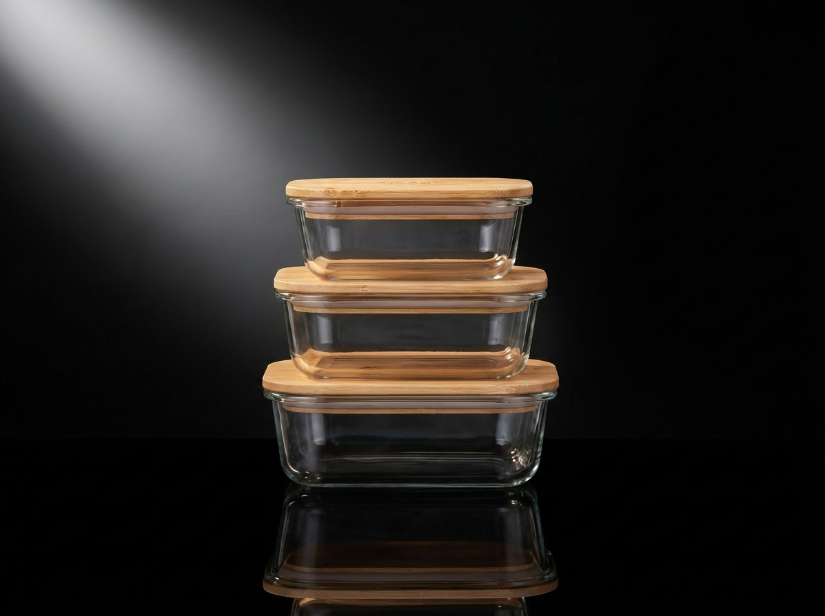Recipientes de vidrio borosilicato TISARRT